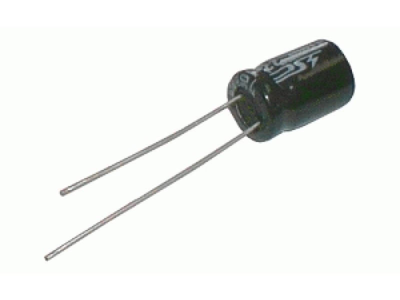 Kondenzátor elektrolytický 1M/400V 8x12-3.5 rad.C