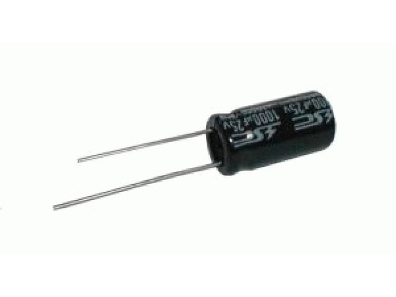 Kondenzátor elektrolytický 1G/35V 13x21 105*C rad.C