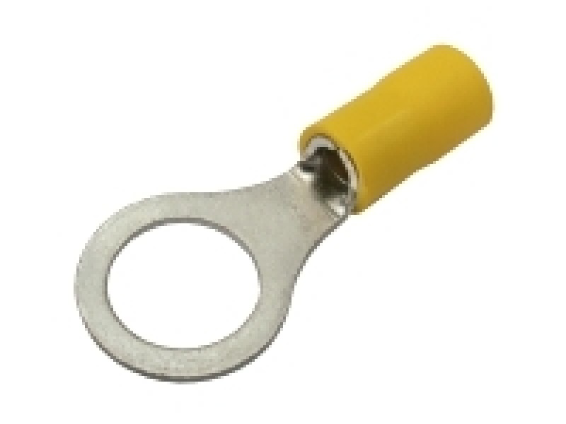 Očko 10.5mm, vodič 4.0-6.0mm žlté