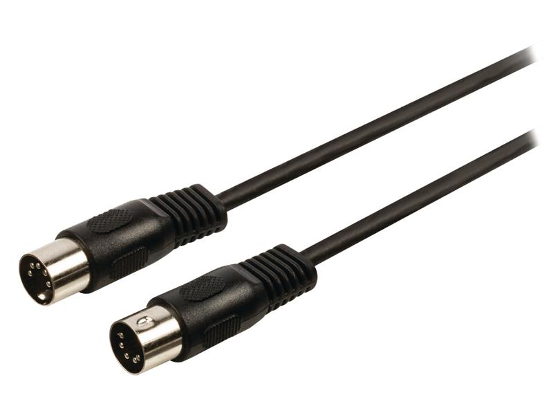 Kábel 1x DIN konektor - 1x DIN konektor 1m VALUELINE VLAP20000B10