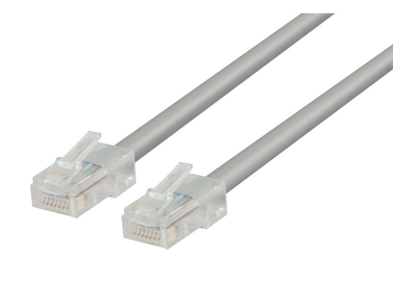 Kábel UTP 1x RJ45 - 1x RJ45 Cat5e 10m GREY VALUELINE VLCT85000E100