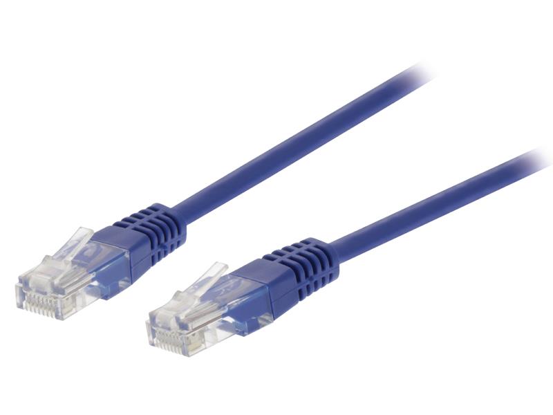 Kábel UTP 1x RJ45 - 1x RJ45 Cat5e 1m BLUE VALUELINE VLCT85000L10