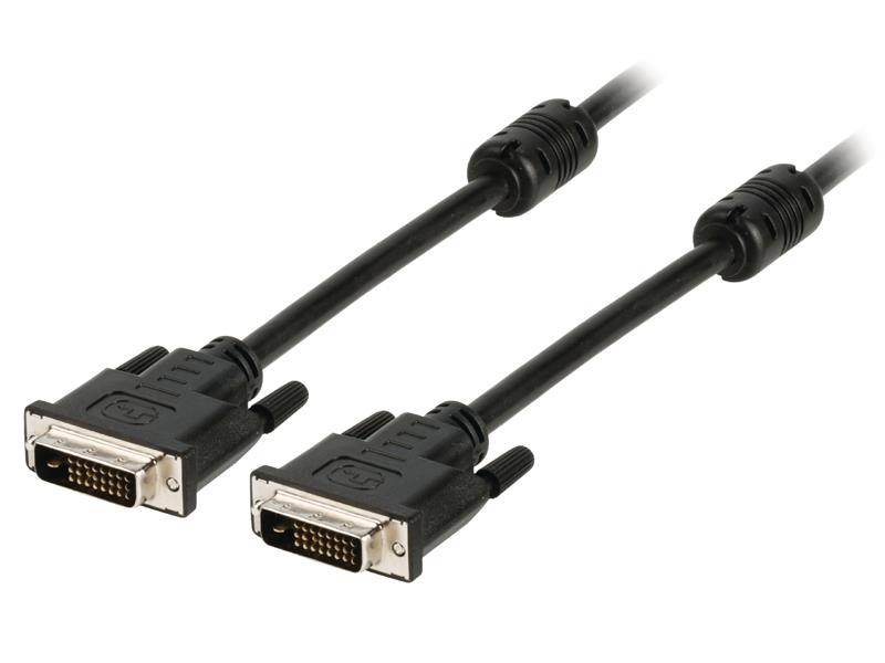 Kábel 1x DVI konektor - 1x DVI konektor 2m VALUELINE VLCP32000B20