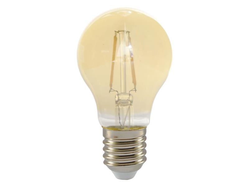 Žiarovka Filament LED E27 4W A60 teplá biela RETLUX RFL 224 Amber