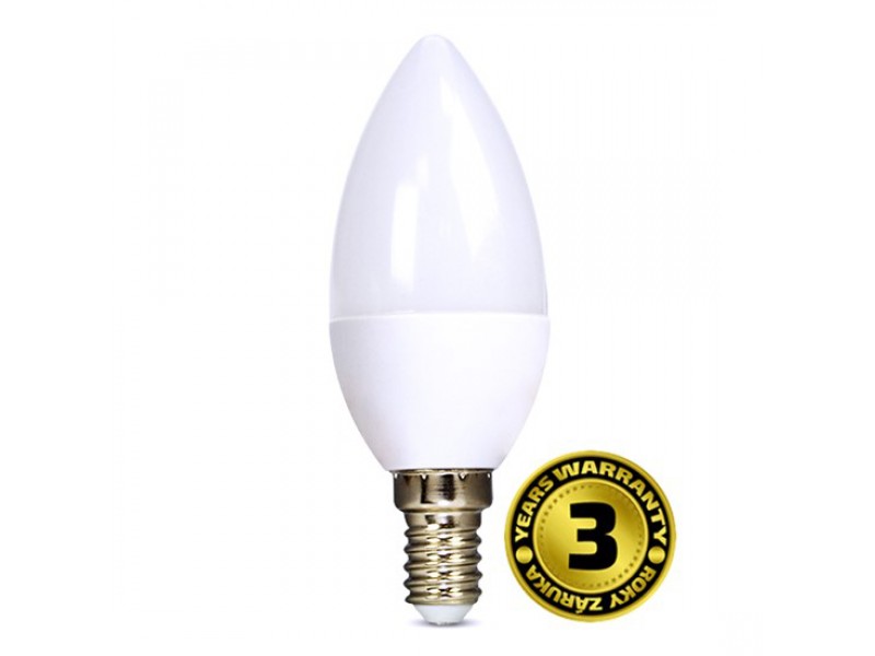 Žiarovka LED E14 8W biela teplá SOLIGHT WZ423-1