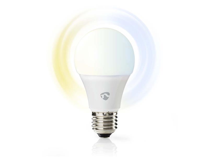 Múdra WiFi žiarovka LED E27 9W biela NEDIS WIFILW10WTE27 SMARTLIFE