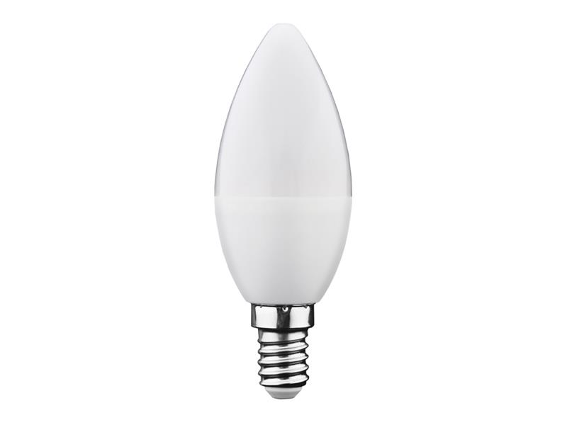 Žiarovka LED E14 6W C37 biela prírodná Geti SAMSUNG čip