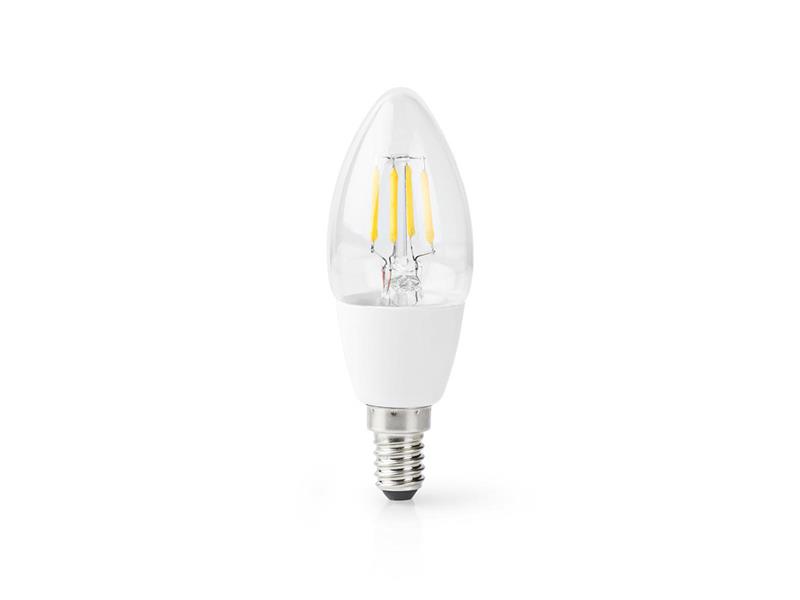 Smart žiarovka LED E14 5W teplá biela NEDIS WIFILF10WTC37 WiFi