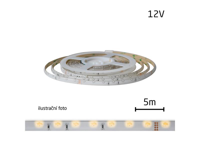 LED pásik 12V 335 (bočný) 60LED/m IP65 max. 4.8W/m teplá biela (cievka 5m) zaliaty