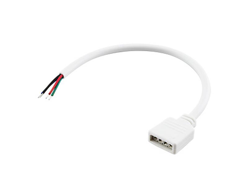 Kábel pre RGB napájací s konektorom, zásuvka