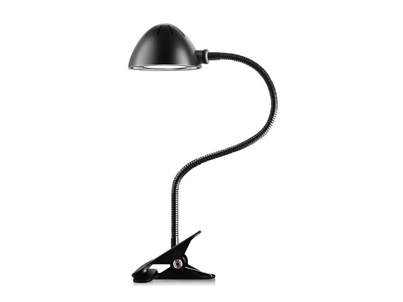 Lampa LED stolná IMMAX CLIP BLACK 08932L