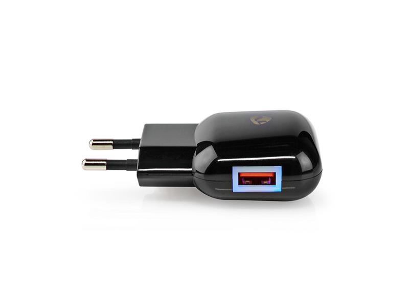 Adaptér USB NEDIS WCQC301ABK