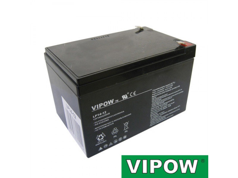Batéria olovená 12V 14Ah VIPOW