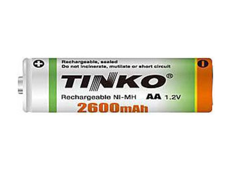 Batéria AA (R6) nabíjacia 1,2V/2600mAh TINKO NiMH