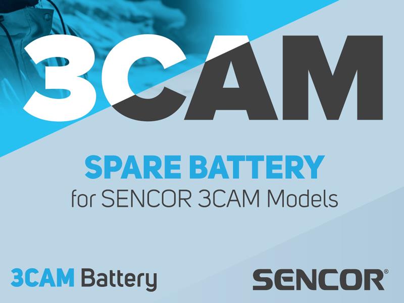 Batéria pro akční kamery SENCOR 3CAM