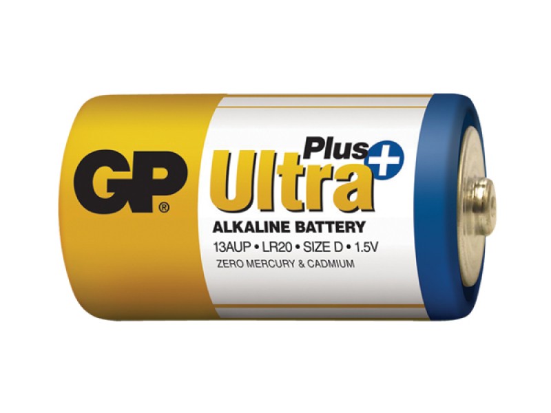 Batéria D (R20) alkalická GP Ultra Plus Alkaline