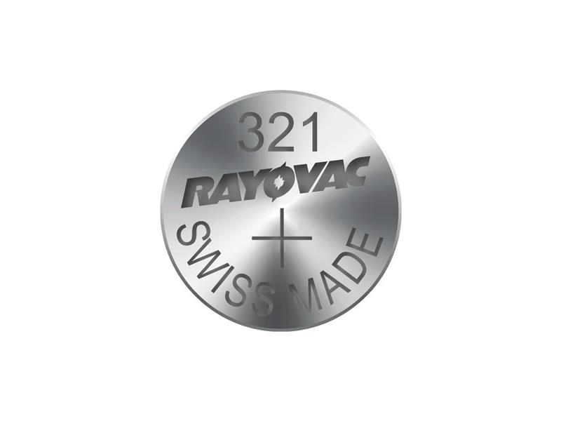 Gombíková batéria do hodiniek RAYOVAC 321