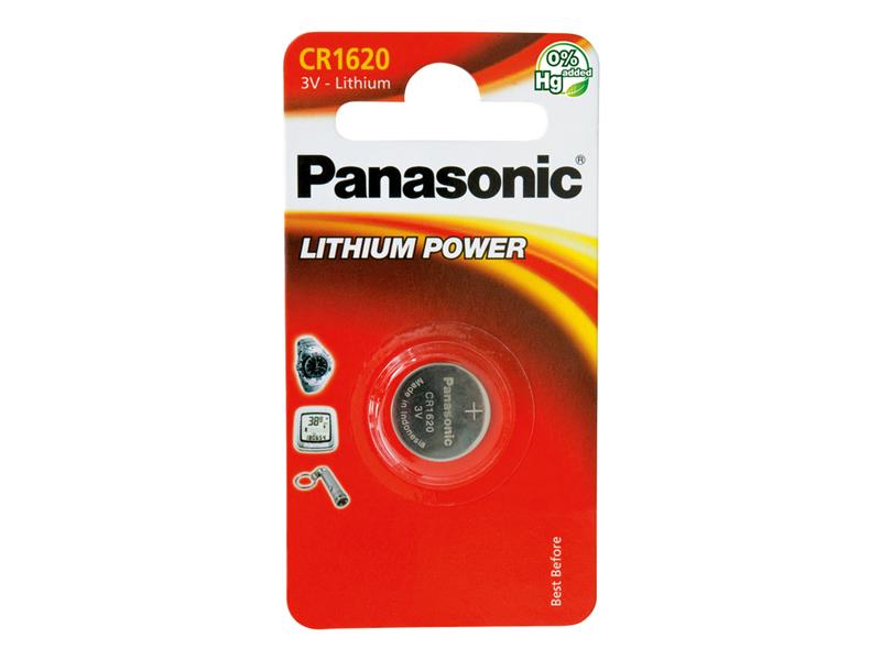 Batéria CR1620 PANASONIC lítiová 1BP