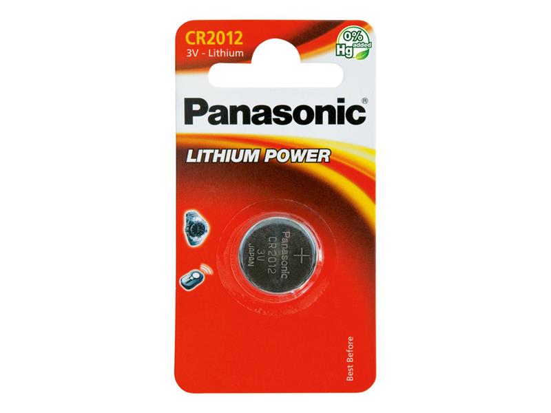 Batéria CR2012 PANASONIC lítiová 1BP