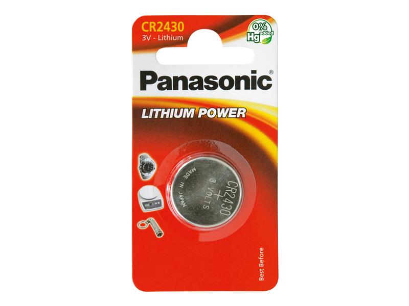Batéria CR2430 PANASONIC lítiová 1BP