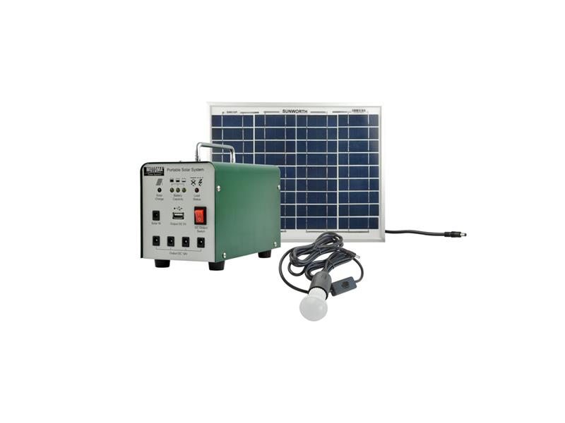 Fotovoltaický prenosný solárny systém MOTOMA 10W (AGM)