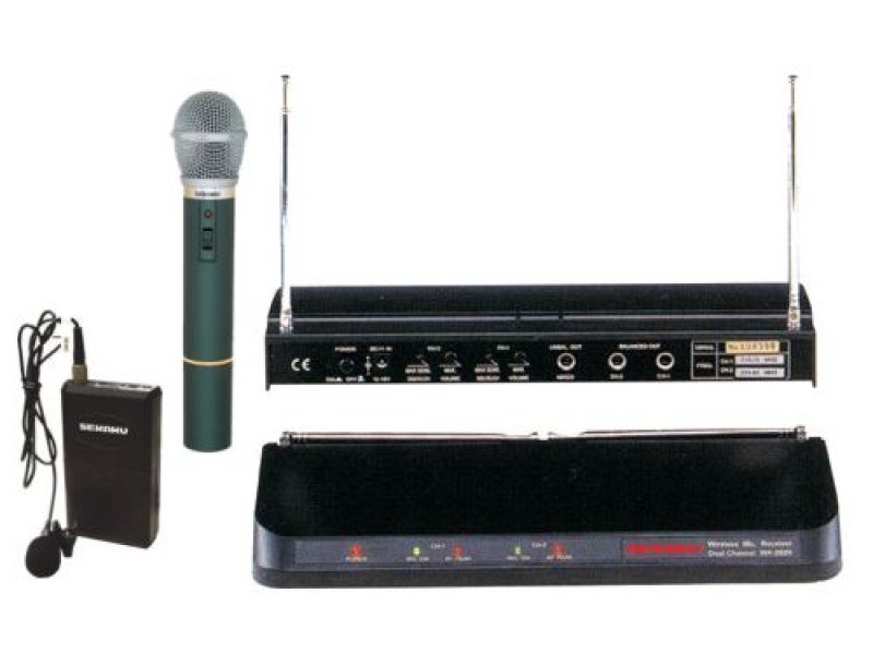 Mikrofón bezdrôtový WR202R+VXM286+WT203P sada