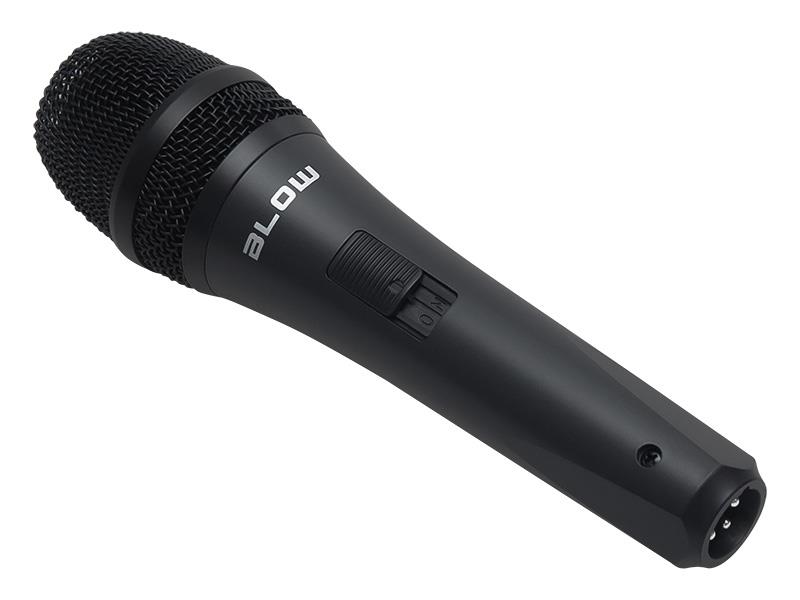 Mikrofón drôtový BLOW PRM 319 BLACK