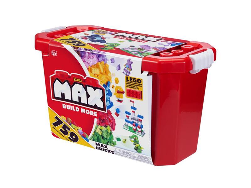 Stavebnica Max Build More: 759 dielikov - set v boxe
