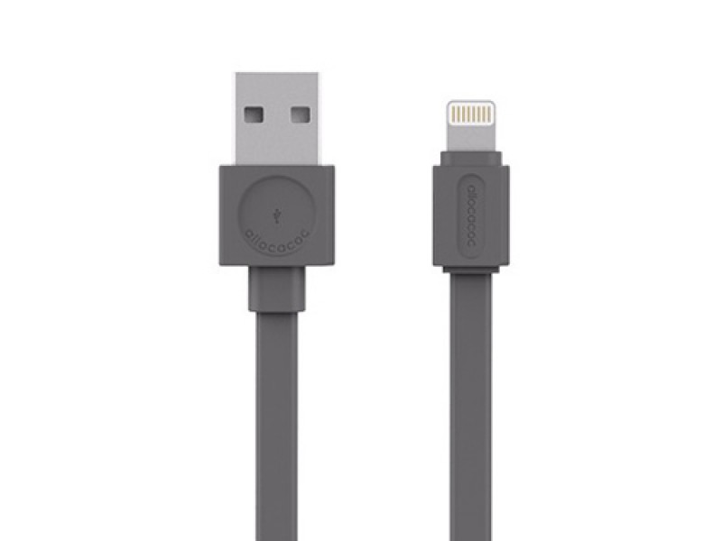 Kábel Allocacoc USB/Lightning 1.5m šedý
