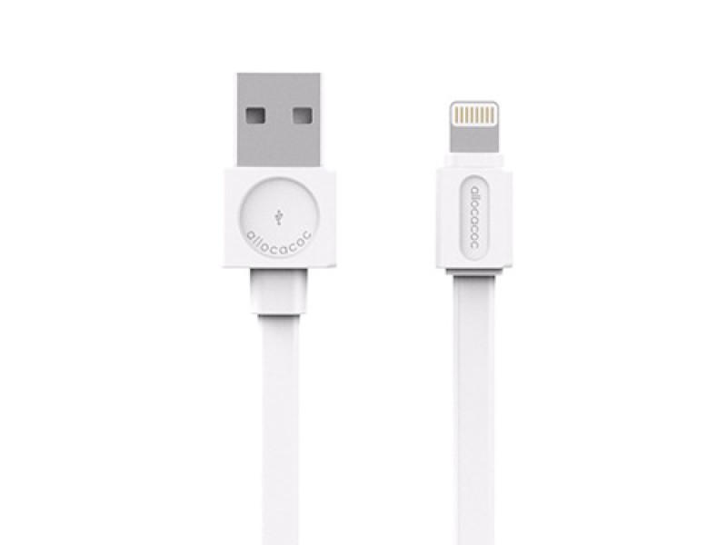 Kábel Allocacoc USB/Lightning 1.5m biely