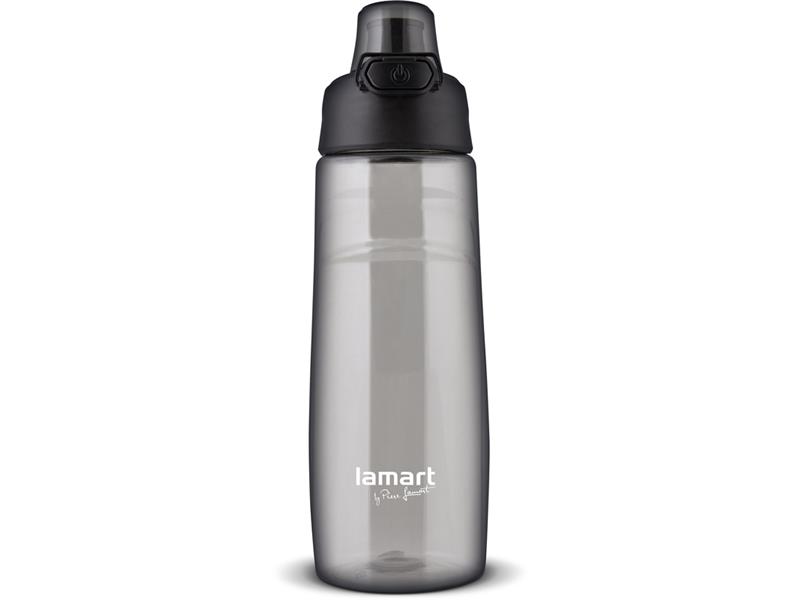 Fľaša na vodu LAMART LT4062 LOCK čierna