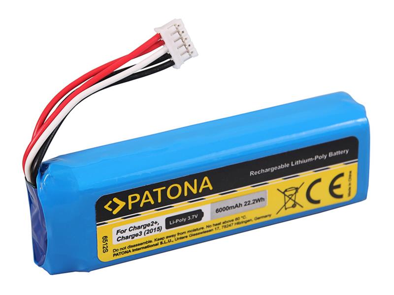 Batéria JBL Charge 2+ 6000mAh 3.7V Li-Pol MLP912995-2P PATONA PT6512