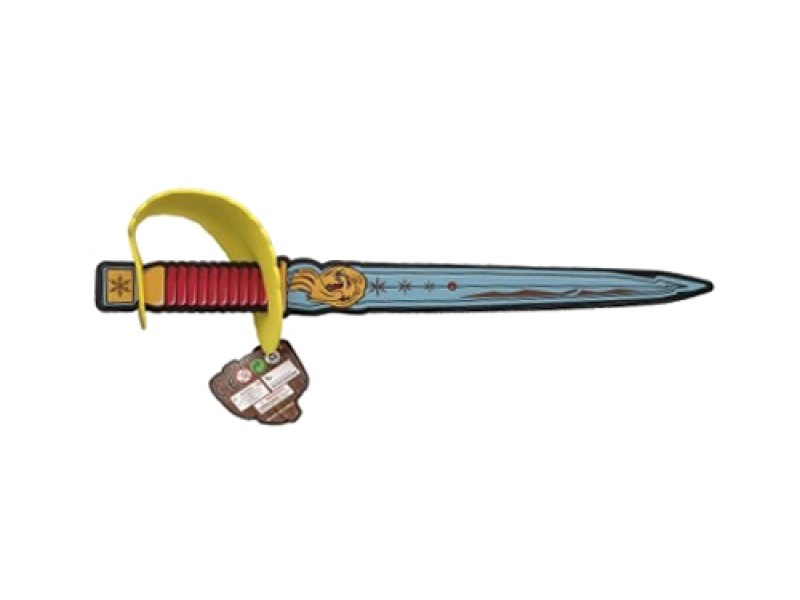 Detský rytiersky meč TEDDIES penový 53 cm
