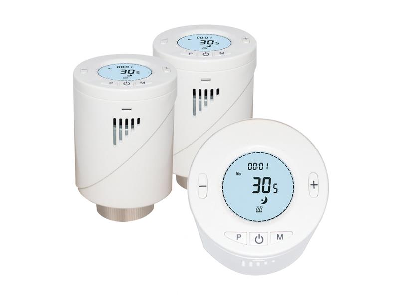 Smart termostatická hlavica IMMAX NEO Zigbee 3.0 07703A