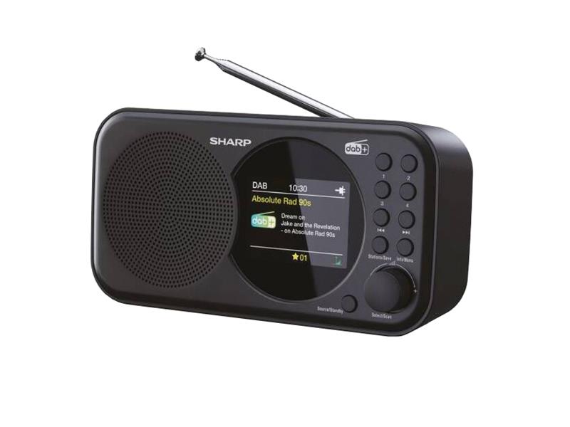 Rádio SHARP DR-P320 BLACK