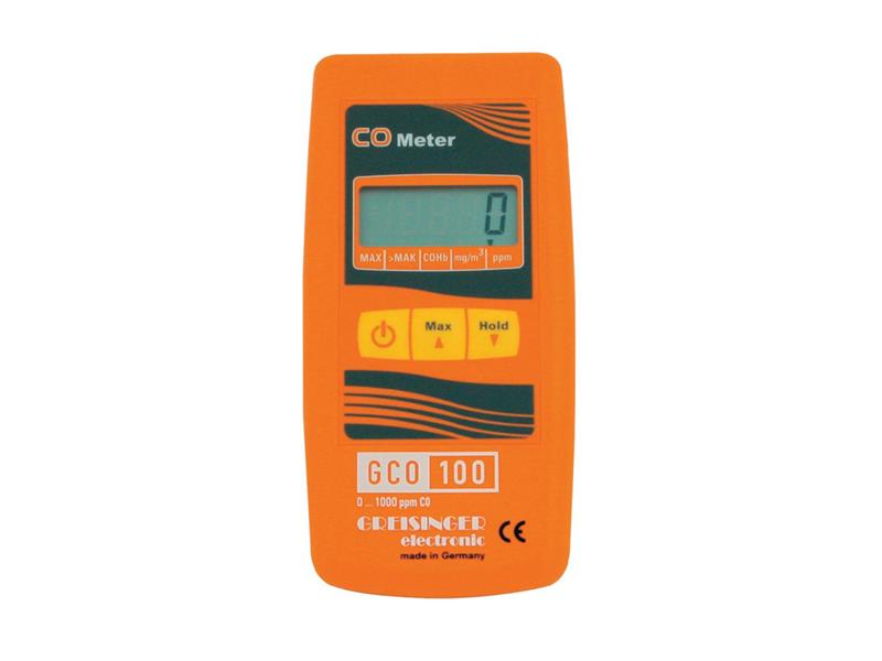 Detektor plynu GREISINGER GCO 100 oxid uhoľnatý