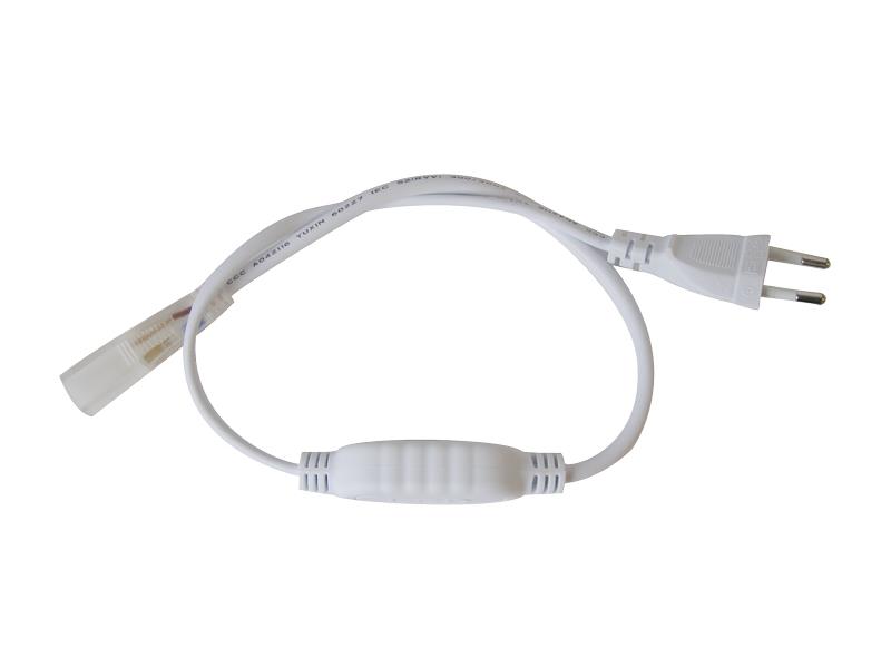 Flexo šnúra PVC pre LED pásik 5050, 230V, 10m