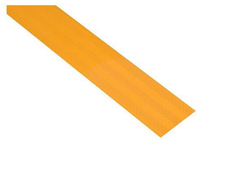 Reflexná páska samolepiaca 1m x 5cm žltá COMPASS 01538