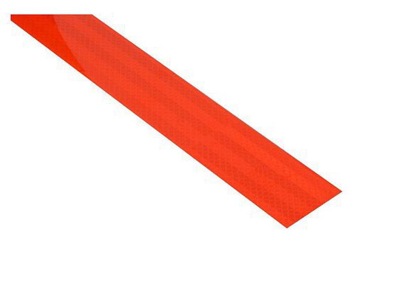 Reflexná páska samolepiaca 1m x 5cm červená COMPASS 01540