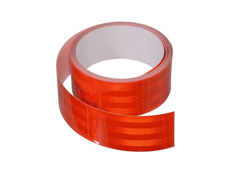 Samolepící páska reflexní 5m x 5cm červená (role 5m)