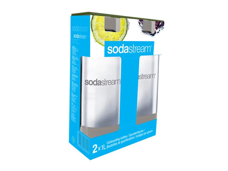 SodaStream fľaša 1L GREY DuoPack