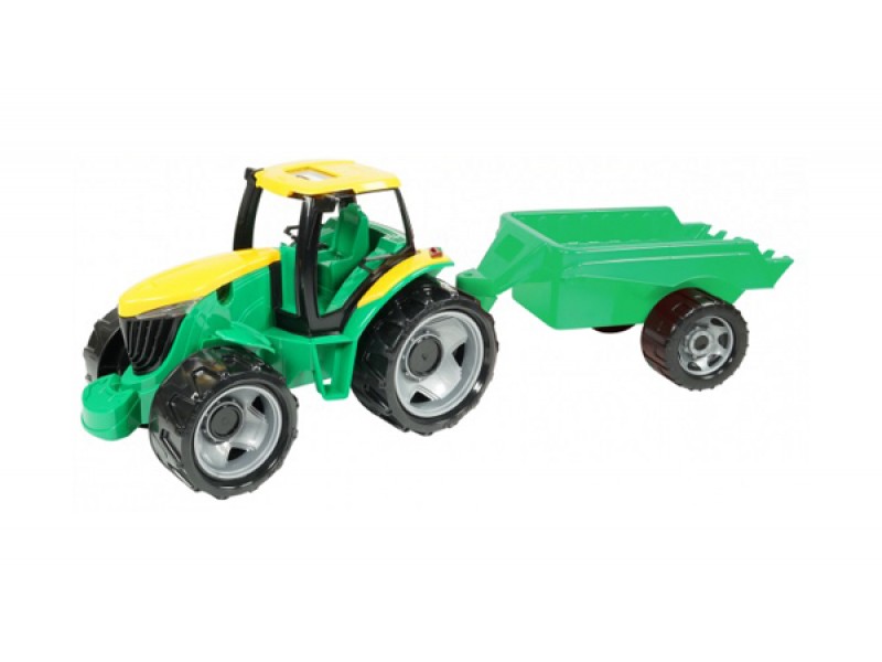 Detský traktor s prívesom LENA 94 cm