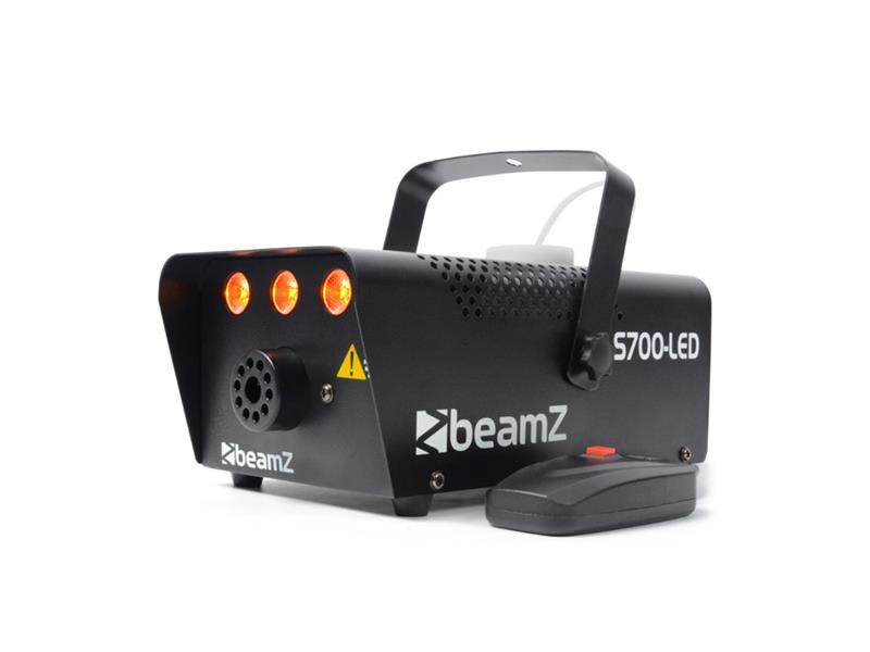 Výrobník hmly BEAMZ S700-LED Flame efekt oranžový