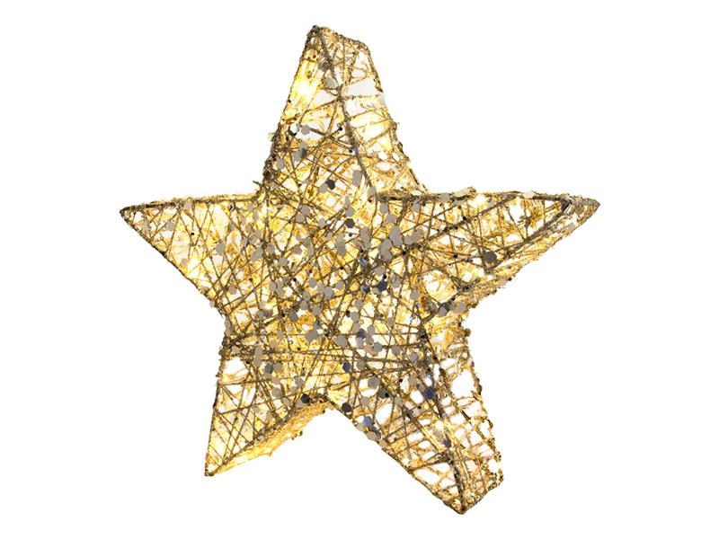Dekorácia vianočná RETLUX RXL 326 hviezda