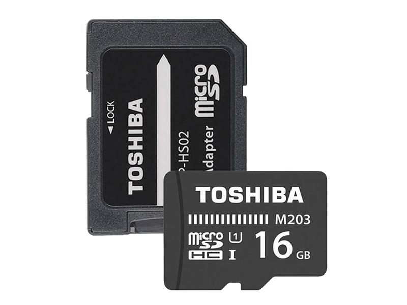 Karta pamäťová TOSHIBA micro SD UHS-I 16 GB s adaptérom