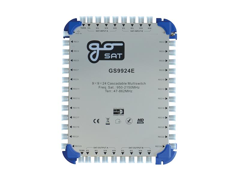 Satelitný multiprepínač GoSAT GS9924E