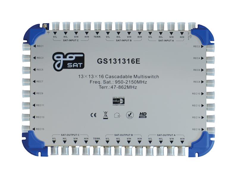 Satelitný multiprepínač GoSAT GS131316E